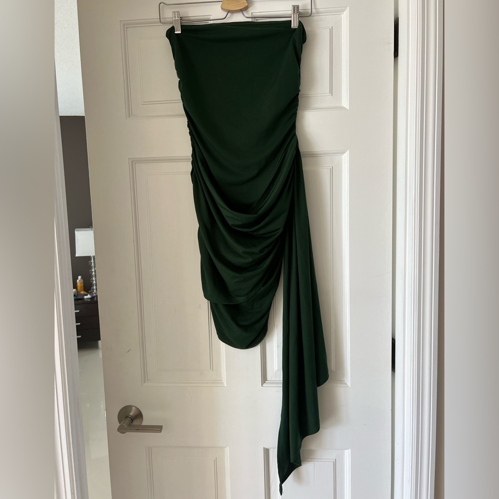Green Party Dress